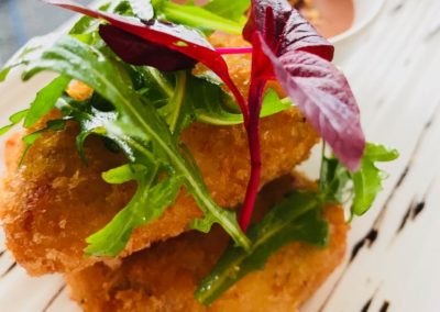 Confit Duck Croquetas - Lunch Tapas